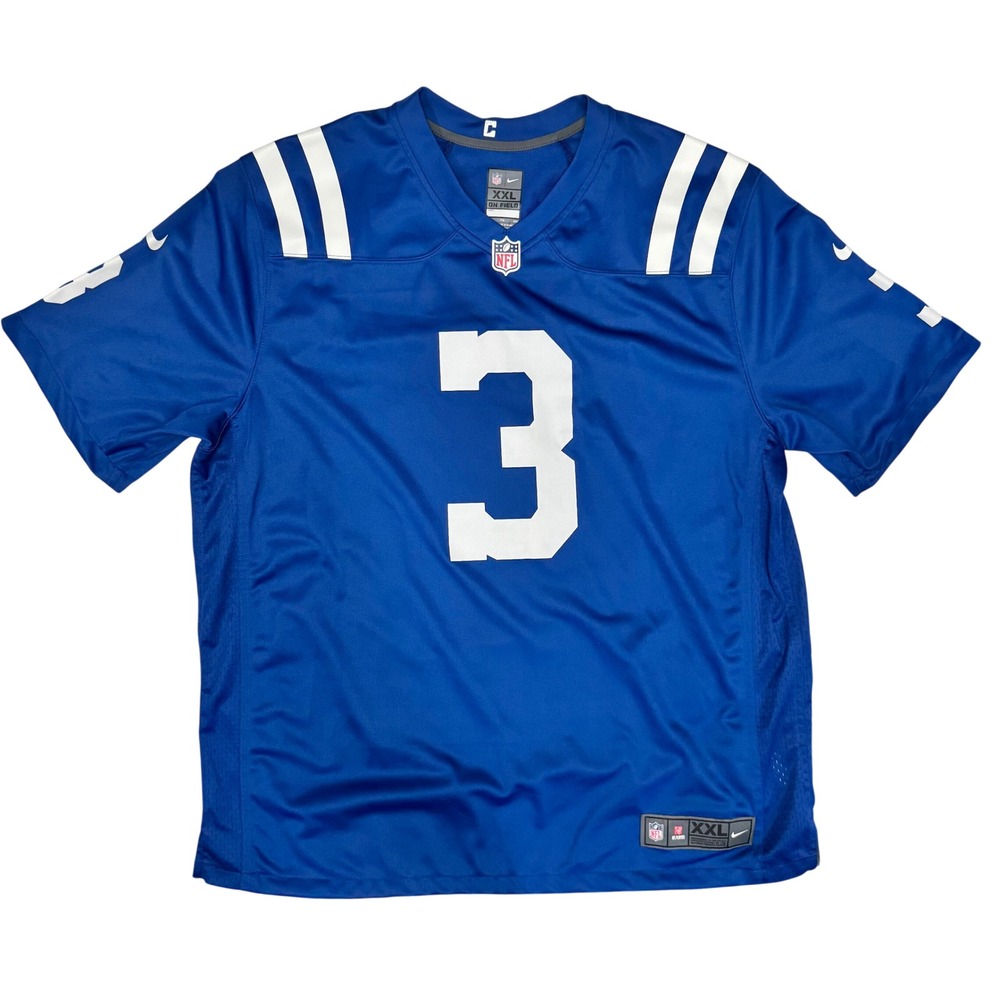 Nike NFL Indianapolis Colts Rodrigo Blankenship 3 Jersey Mens XXL Blue 31019